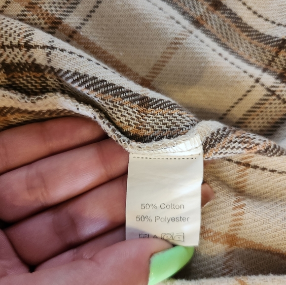 Shein flannel jacket - Picture 3 of 6